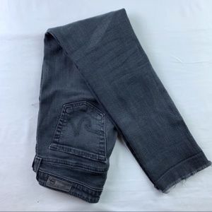 AG Adriano Goldschmied AG-ED women's The Stilt Crop, denim cigarette crop, 24